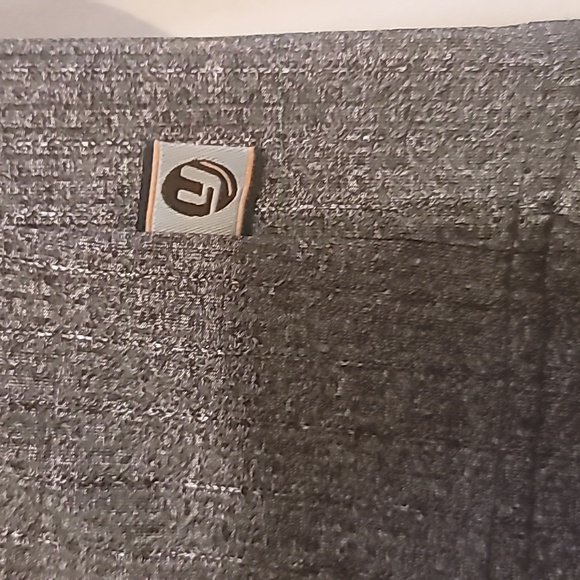 Ymla Fitted Gray Textured Polo Muscle Club Shirt Men's Size M - Picture 3 of 4